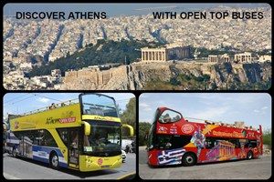 DISCOVER ATHENS WITH OPEN TOP BUSES