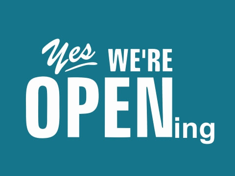 We are OPENing