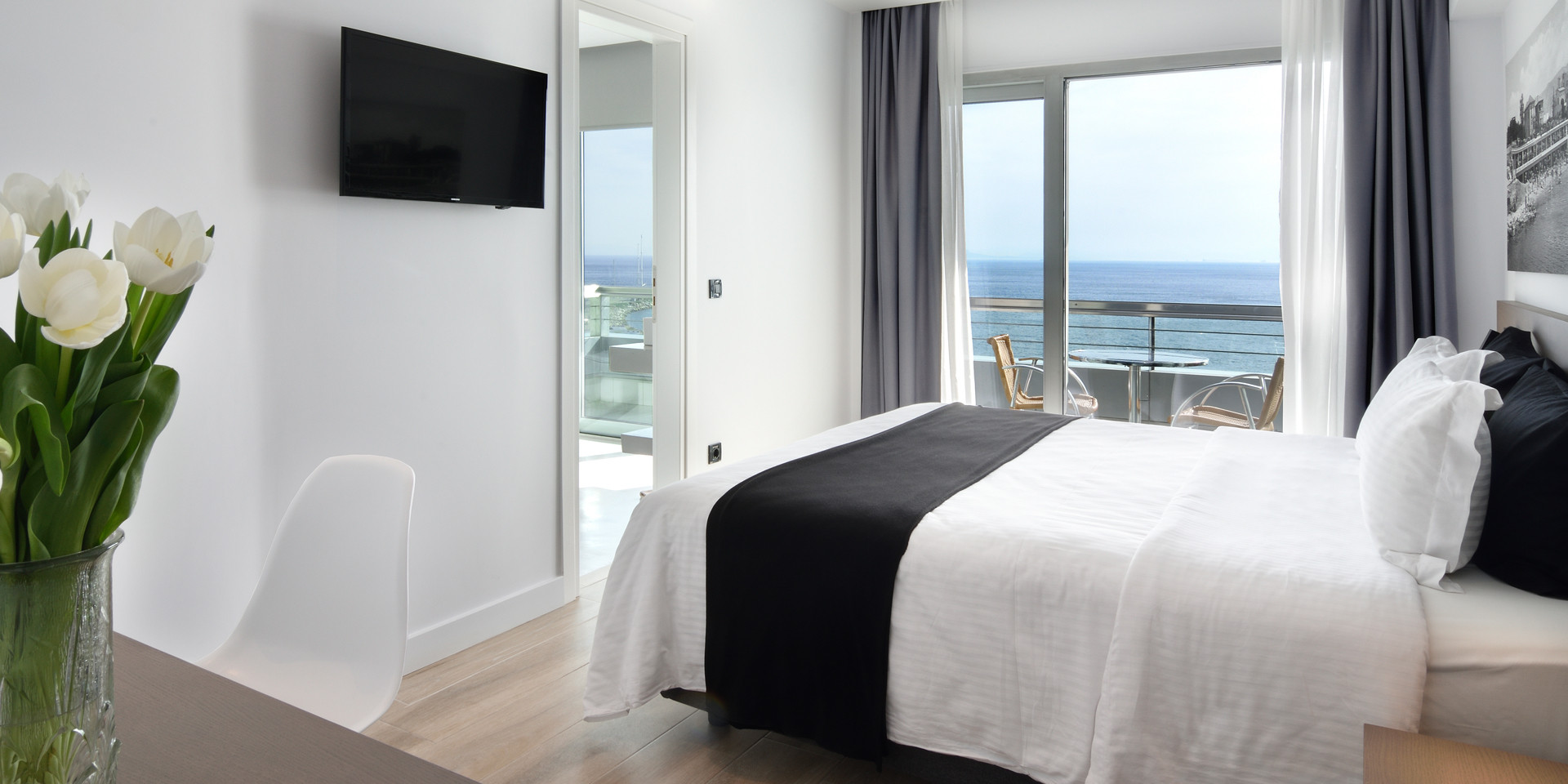 Δίκλινο Δωμάτιο με Πανοραμική Θέα στη θάλασσα