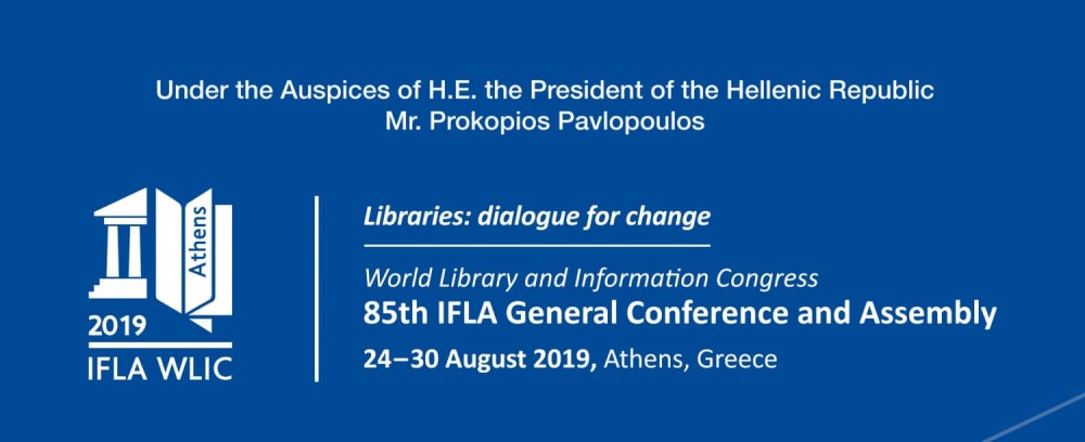 85th World Library and Information Congress of IFLA in Athens